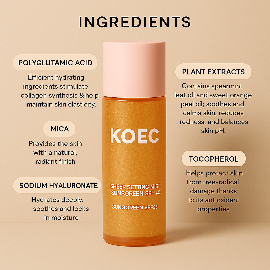 HydraFix Mist | Radiance Mist | 1+1 FREE