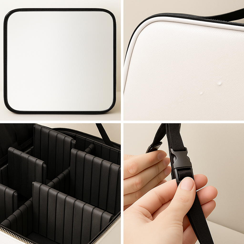 Velora Mirror | Vanity Case