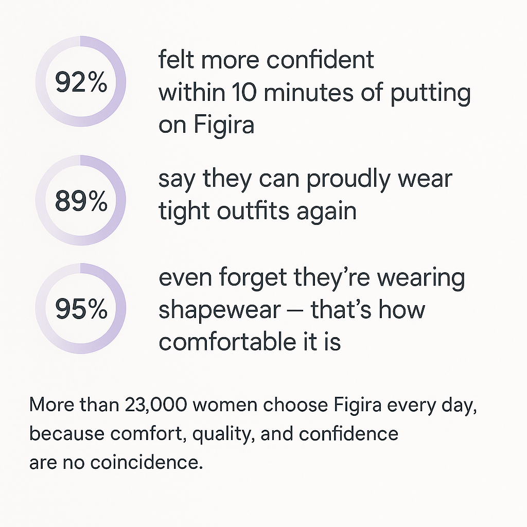 Figira | Seamless Shapewear for a Smoother Silhouette | 1+1 FREE