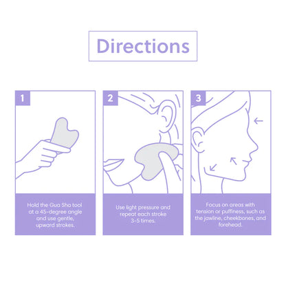 Gua Sha Gezicht Set